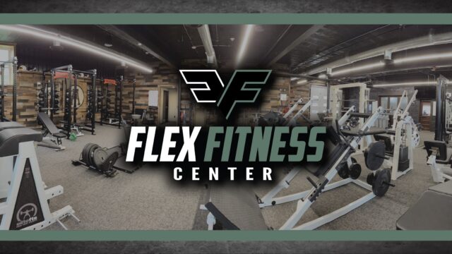 flex fitness center logo