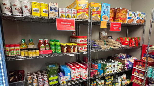 photo of the argyle food pantry