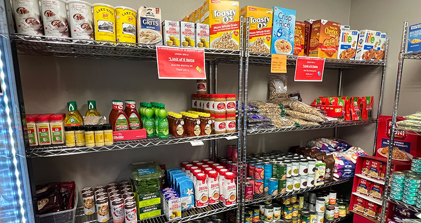 photo of the argyle food pantry