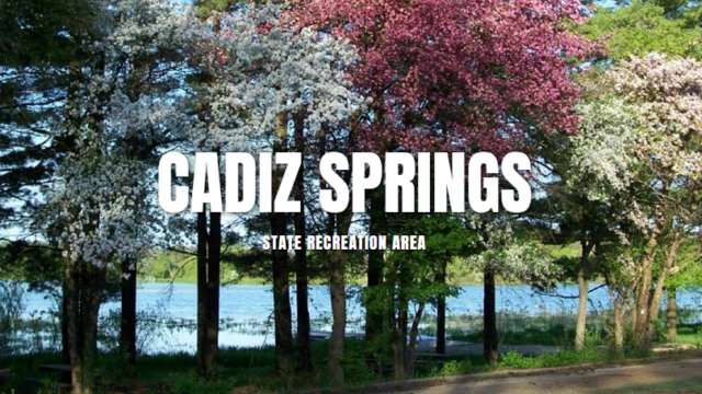 Cadiz Springs with "State Recreation Area" labeled underneath it